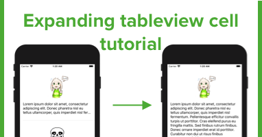 How to expand and contract height of a UITableView cell when tapped
